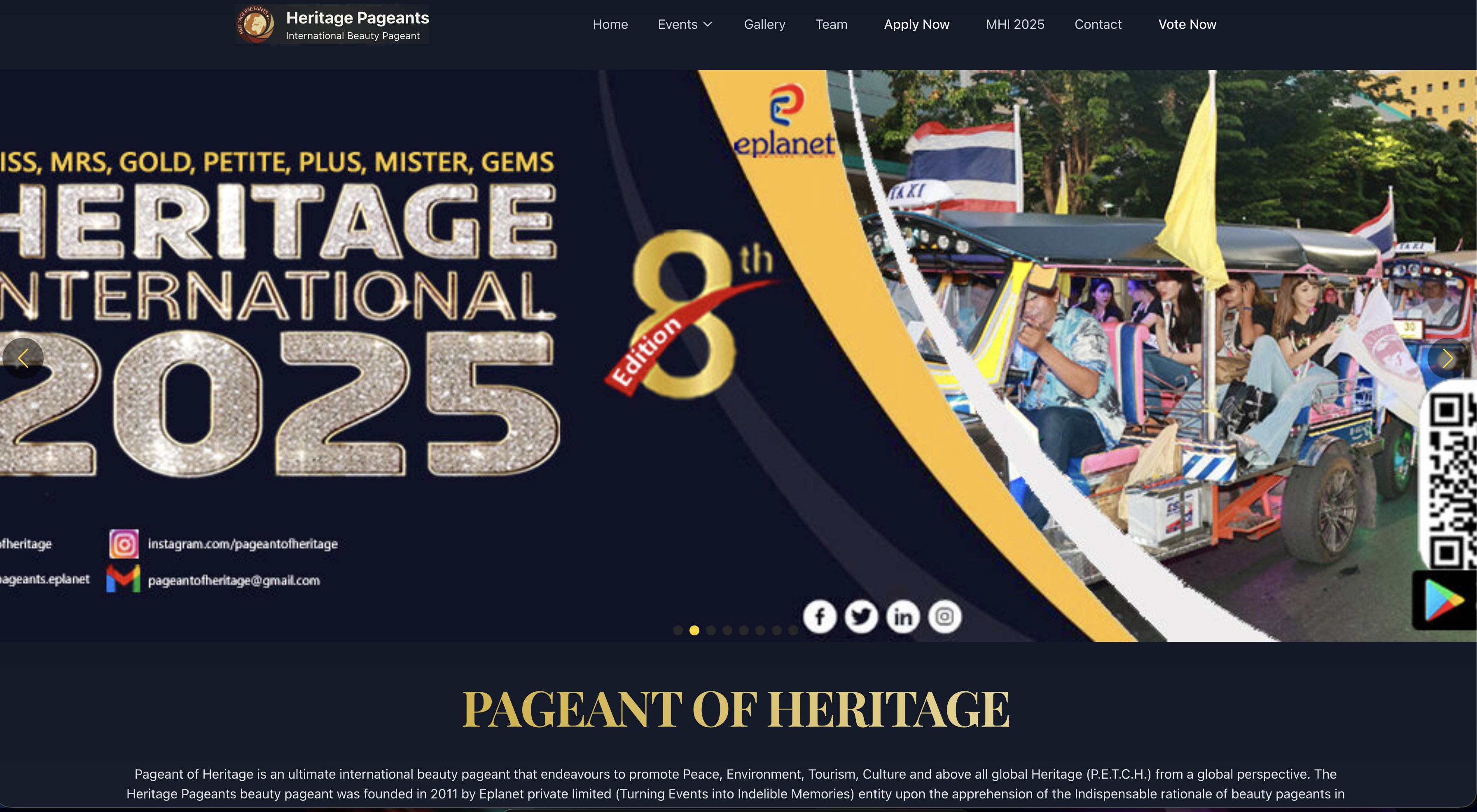 MHI - Beauty Pageant App